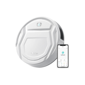 Lefant Robot Vacuum Cleaner, Strong Suction, 120 Mins Runtime, Slim, Low Noise, Automatic Self-Charging, Wi-Fi/App/Alexa Control, Ideal for Pet Hair Hard Floor and Daily Cleaning, M210