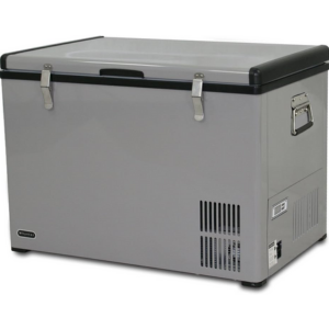Whynter FM-65G 65 Quart Portable Refrigerator and Deep, AC 110V/ DC 12V, Real Chest Freezer for Car, Home, Camping, and RV with-8°F to 50°F Temperature Range, Gray, One Size