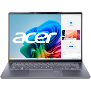 acer Swift 14 AI Copilot+ PC | 14.5" 2.5K 120Hz Display | Unlock AI Experiences | Snapdragon X Plus 10-Core Processor | 16GB LPDDR5X | 1TB Gen 4 SSD | Wi-Fi 7 | Windows 11 Home | SF14-11-X128