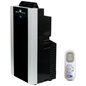 Whynter Portable Air Conditioner 14,000 BTU with Dual Hose Dehumidifier & Cooling Fan for 500 Sq Ft Rooms, Includes AC Unit Window Kit, ARC-14S (9,500 SACC)