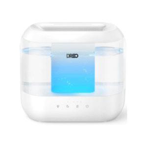 Dreo Humidifiers for Bedroom, Top Fill 4L Supersized Cool Mist Humidifier, 32H Runtime, 28 dB Quiet Ultrasonic Air Humidifier for Large Room, Plants, Baby Nursery, Indoor, Night Light, Easy to Clean